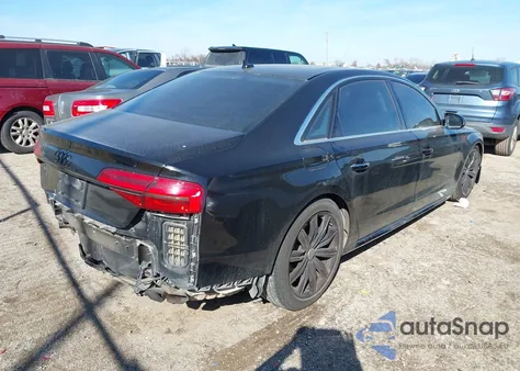 2017 Audi A8 L 3.0T from USA, damaged, VIN WAU44AFDXHN012545